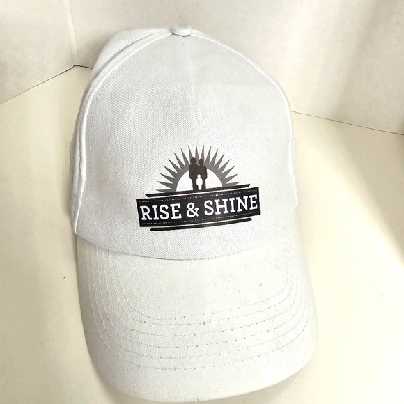 White Rise & Shine Cap Hat - Picture 1 of 12